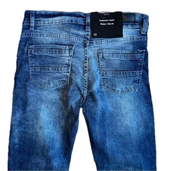 Kenneth Cole Sustainable Denim Stretch/Slim Fit Jeans Size 12 Runs Small - Picture 7 of 8